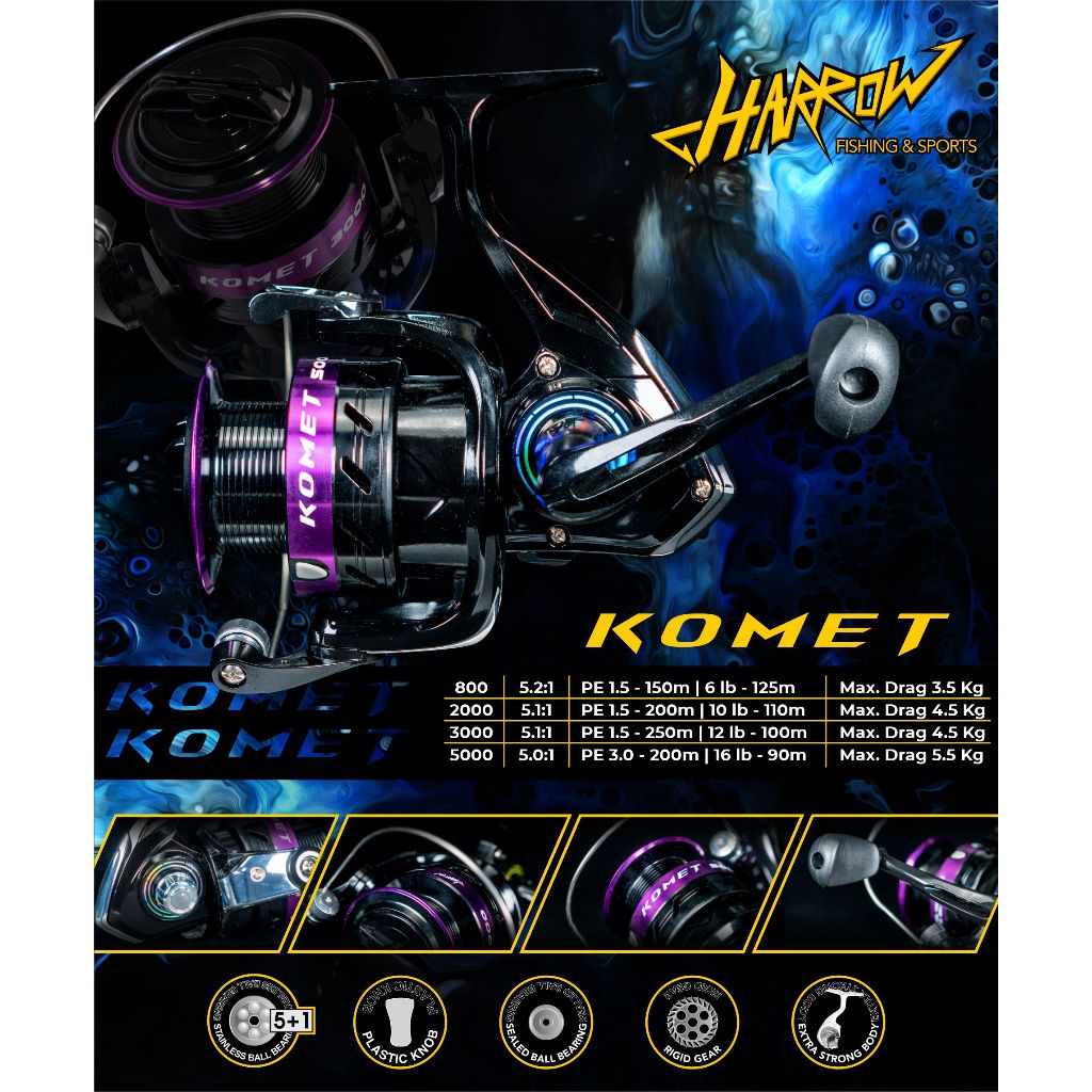REEL HARROW KOMET