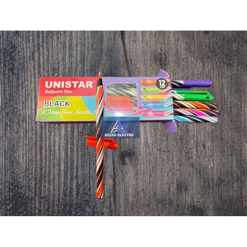 

Pulpen Ballpoint Bulpen Bolpen Ulir Tinta Hitam