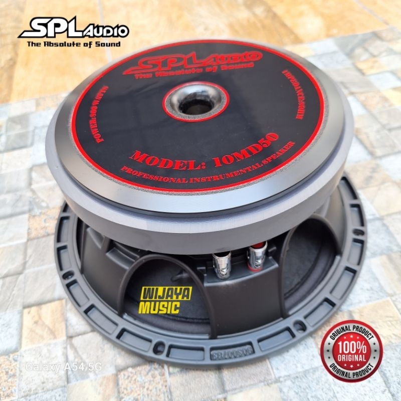 Speaker 10 Inch SPL Audio 10MD50 Suara Mid nya BALAP