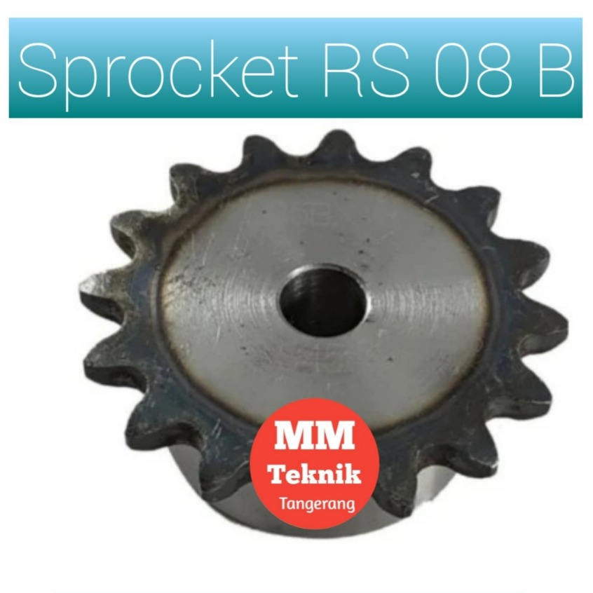 Sprocket RS 08 x 42 T Gear Rantai Single Gir gigi Z 42T RS08 -1 08Z42 08X42T 08-1 tipe B Sproket spr