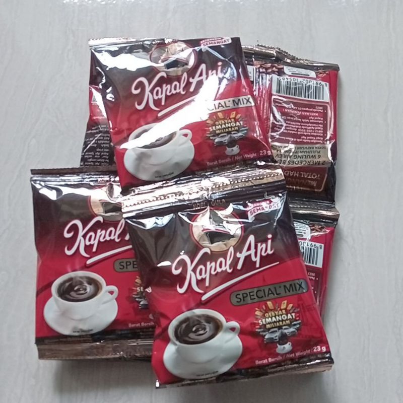 

Kopi kapal spesial Mix 23gr [1 renceng 10 sachet]