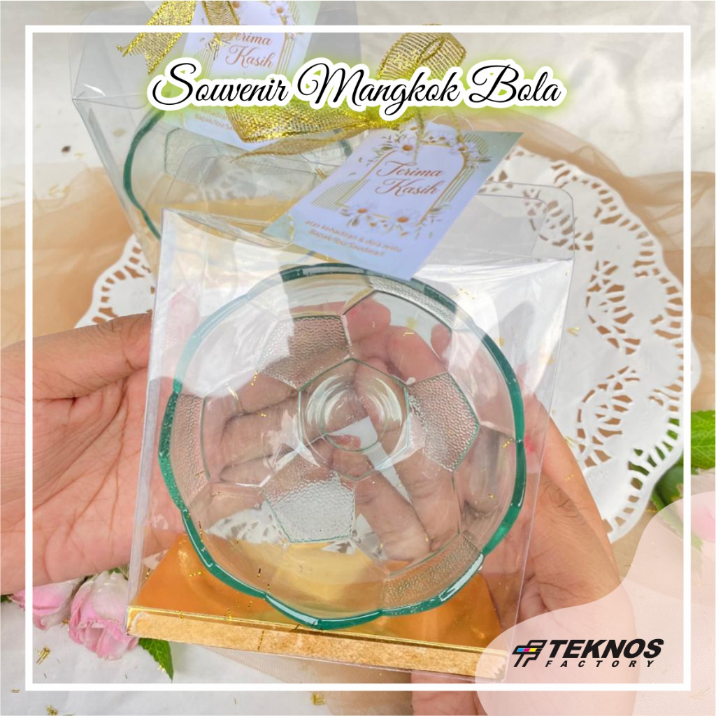 SOUVENIR PERNIKAHAN - SOUVENIR PERNIKAHAN MANGKOK BOLA UNIK ELEGANT