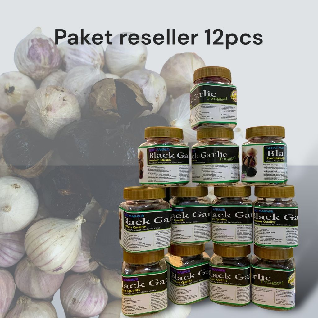 

Black garlic bawang hitam tunggal PAKET RESELLER