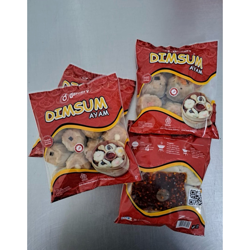 

DAMORY Dimsum Ayam Chilli Oil Isi 13 Pcs