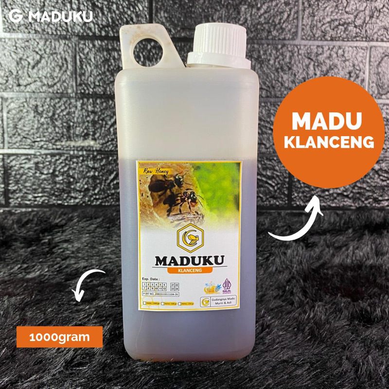 

Madu Klanceng kemasan 1kg - Madu Murni Asli
