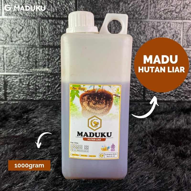 

Madu Hutan Liar 1kg Madu Mentah Asli