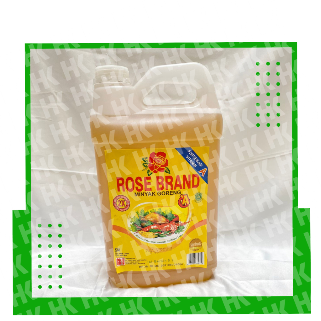 

Minyak Rose Brand 5 Liter