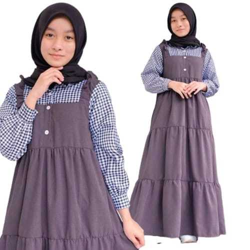 GAMIS ROMPI DELIA GAMIS ROMPI GAMIS ANAK TERBARU GAMIS MUSLIM ANAK GAMIS ANAK CANTIK MURAH