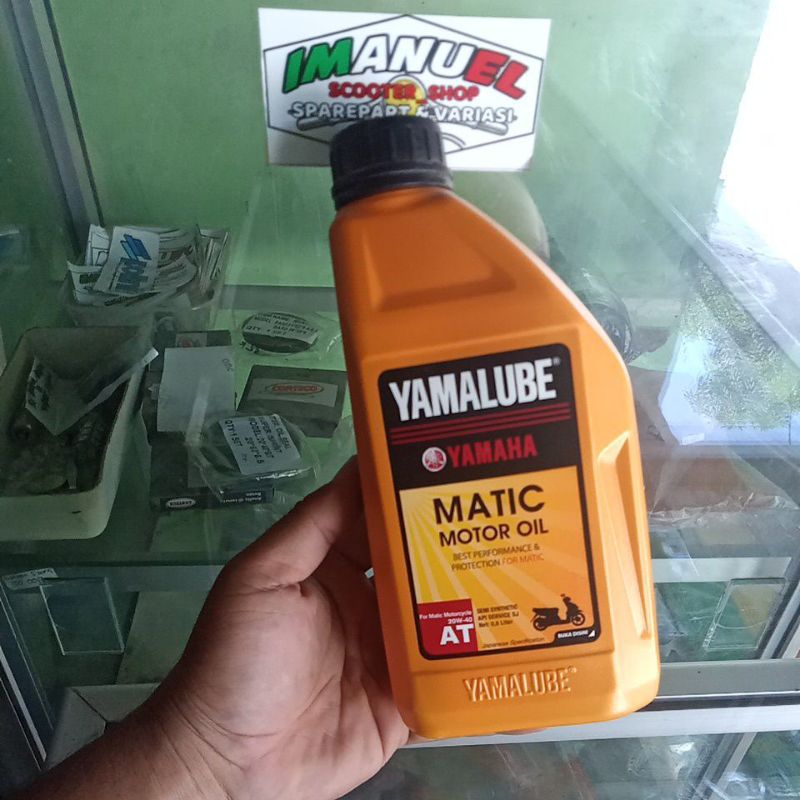 oli mesin YAMALUBE MATIC 20 W-40 0.8 liter ORIGINAL oli mesin motor Mio j Mio sporty soul dkk
