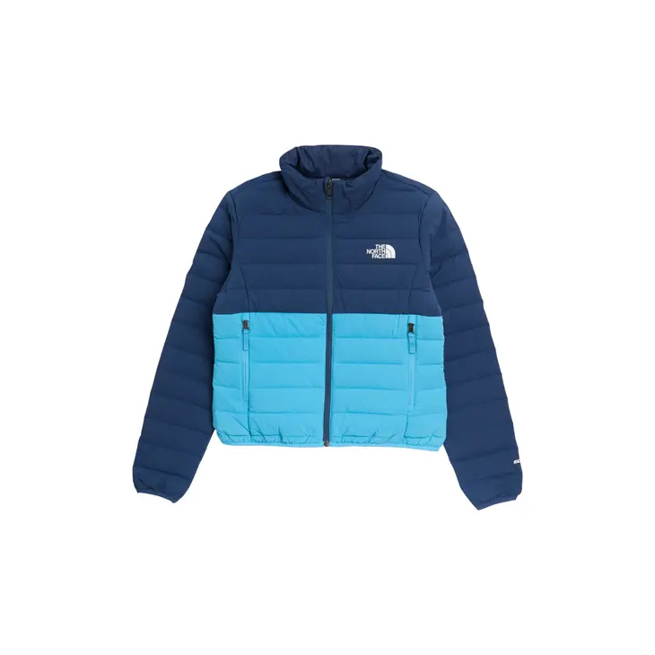 The North Face Belleview Stretch Down 600FP Shady Blue Jacket Authentic Puffer Jacket Original The N