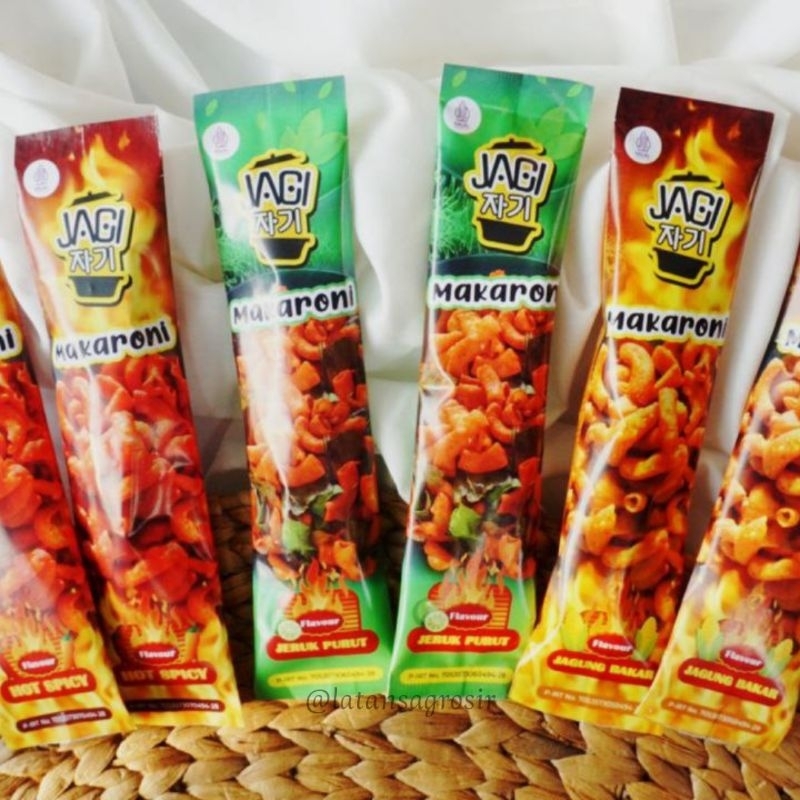 

MAKARONI JAGI || Jajanan Tanpa Pengawet & MSG || 1 KARTON 9pack/225pcs