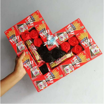 

pocky love snack viral wisuda ultah graduation engagement valentine