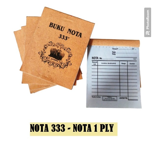 

NOTA MINI 1 PLY 333/NOTA MINI MURAH/NOTA KONTAN 1 PLY