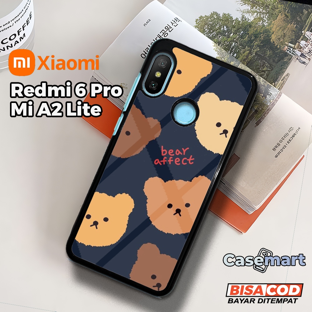 Case REDMI 6 PRO MI A2 LITE Casing REDMI 6 PRO MI A2 LITE Casemart [TDBR] Case Glossy Case Aesthetic