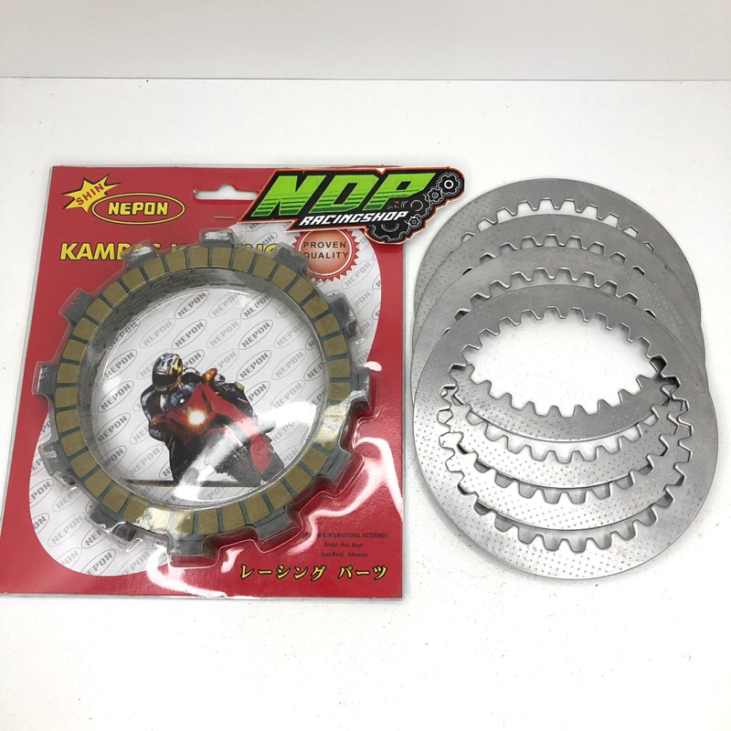 Kampas kopling nepon Satria fu + plat bintik besi sepaket