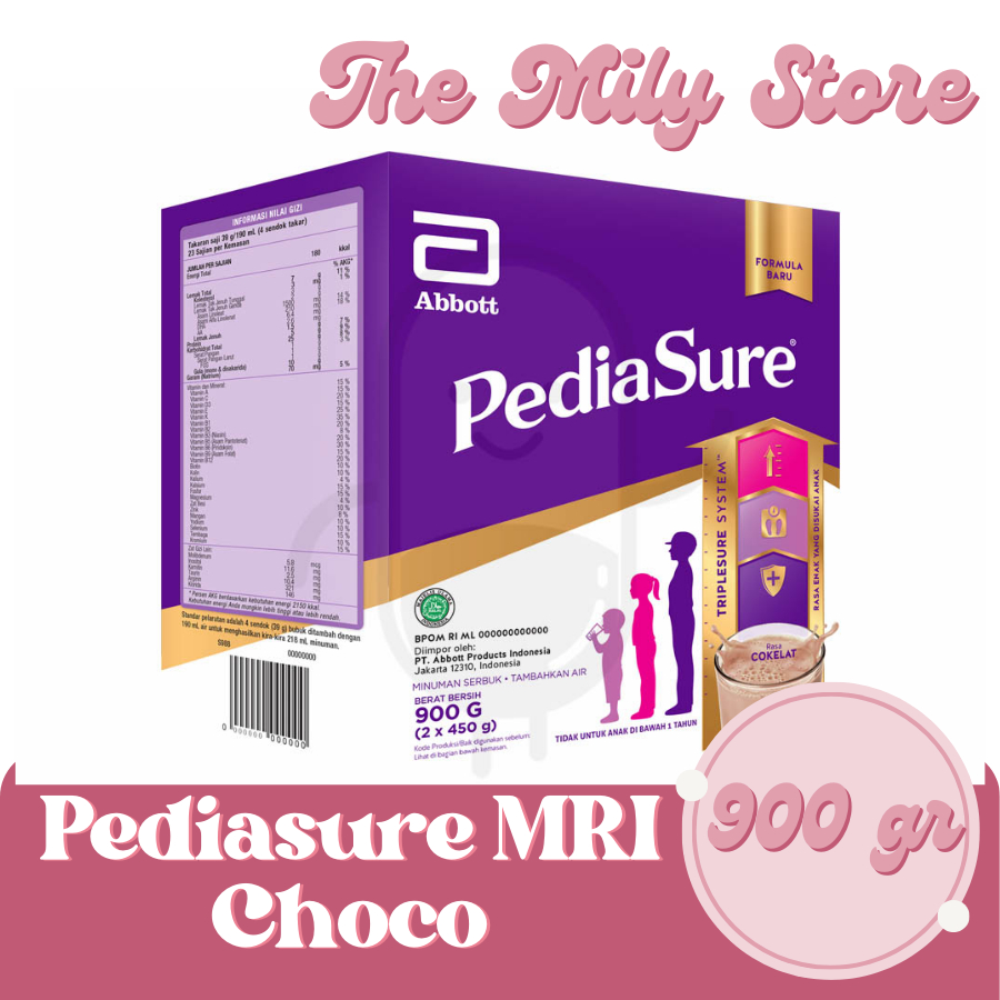 

Pediasure Triplesure Coklat Cokelat 900gr