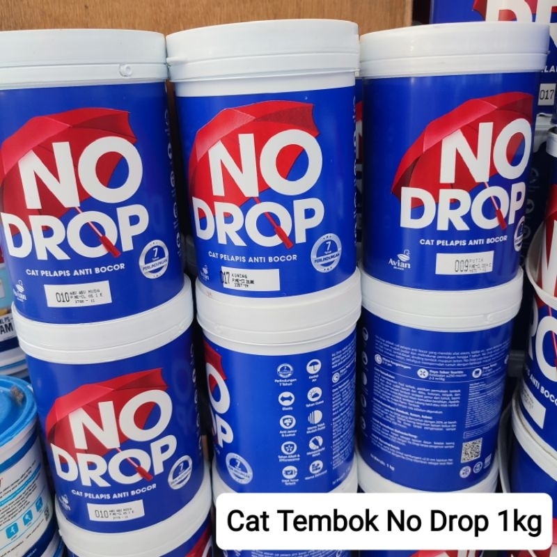 Cat Tembok waterproof NO DROP 1 kg pelapis anti bocor nodrop