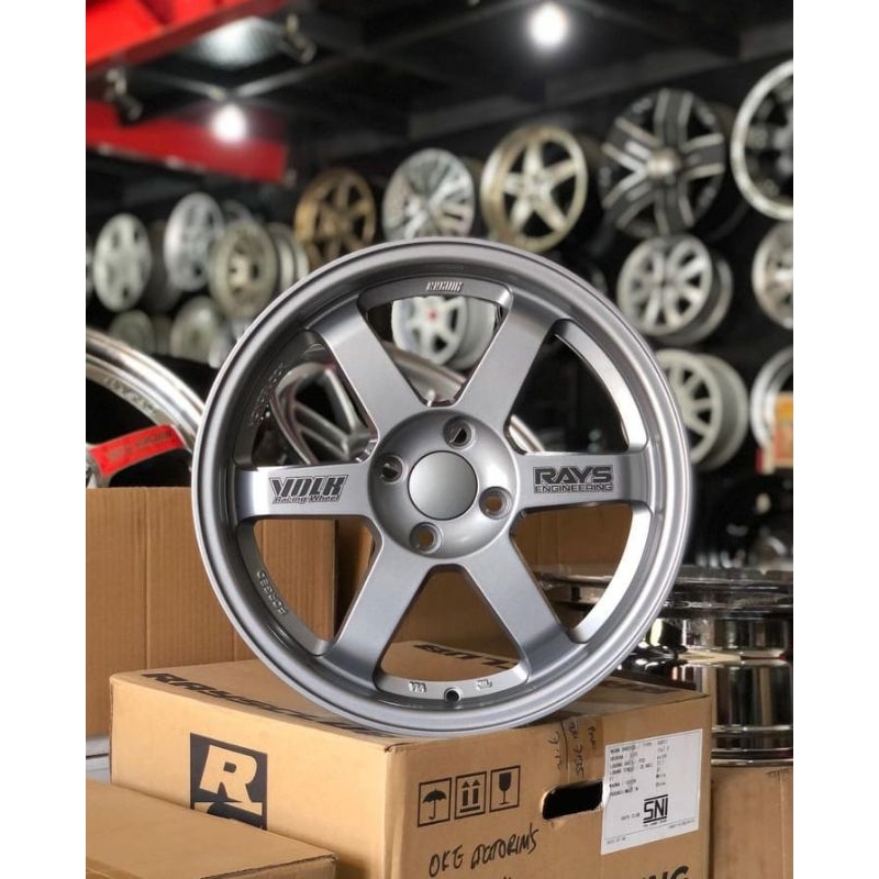 Velg Rays TE37 OG R16 Gun Metal (NEW)
