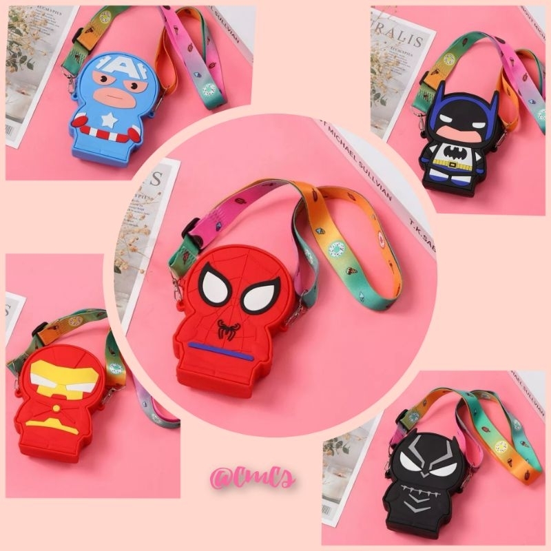 TAS SELEMPANG MINI JELLY ANAK LAKI / TAS SELEMPANG POP IT / TAS SELEMPANG JELLY POP IT KARAKTER