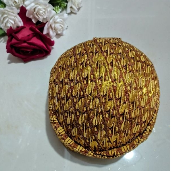 Blangkon Solo Prodo Lereng Eneng Coklat