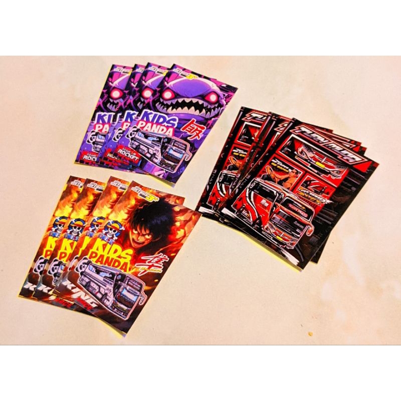 

COD Stiker Buss Kids Panda Terbaru Keren ( 30 Stiker + Bonus )