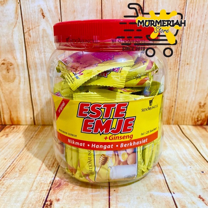 

STMJ Toples 25 sachet || ESTE-EMJE+GINSENG Sidomuncul