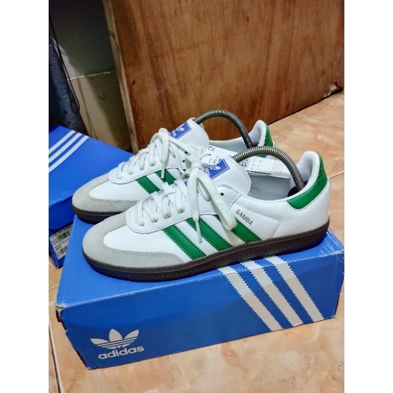 ADIDAS SAMBA OG WHITE-GREEN