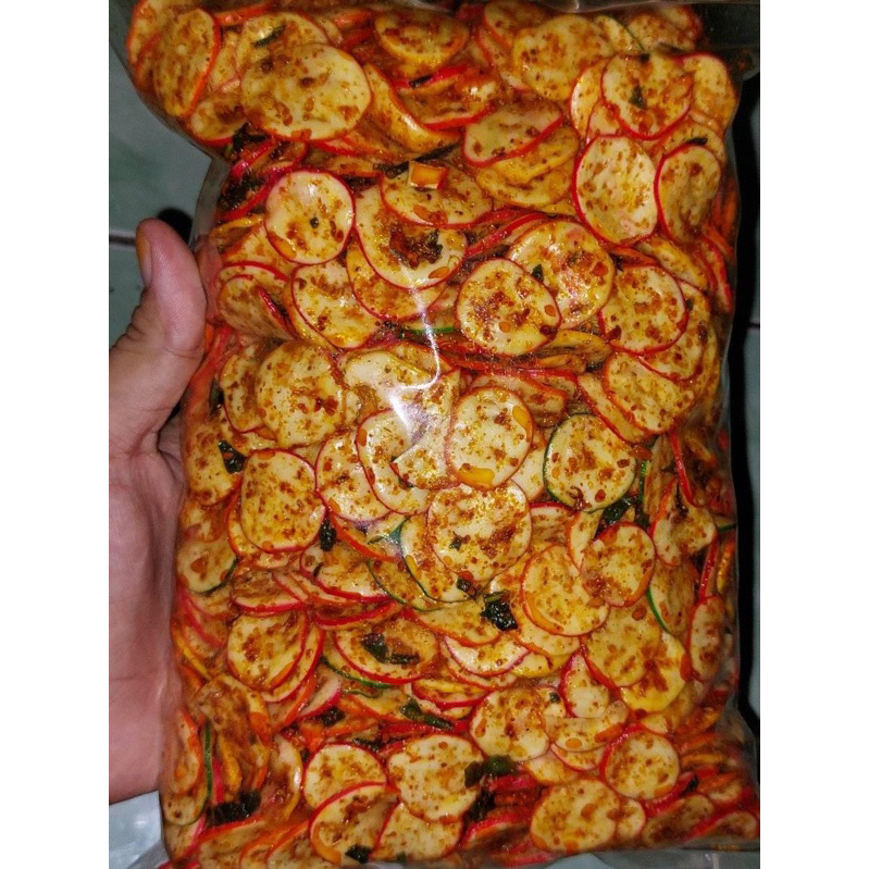 

Kerupuk Seblak daun jeruk