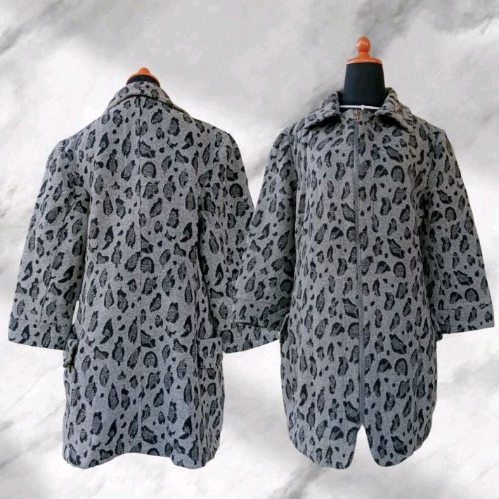 COAT WOOL MOTIF LEO LD105 PJ84