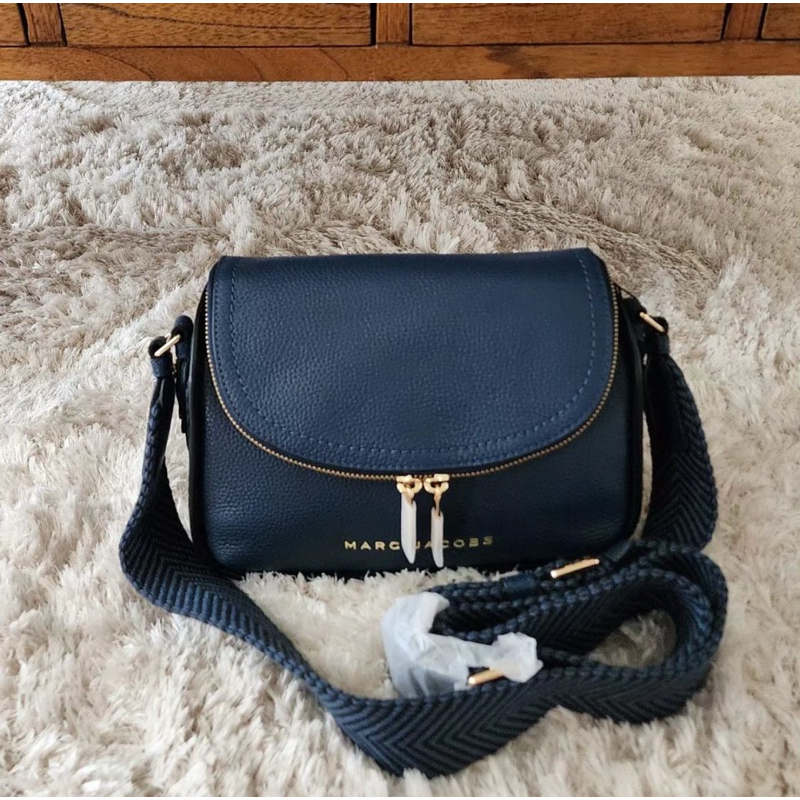 MARC JACOBS GROOVE WEBBING NAVY