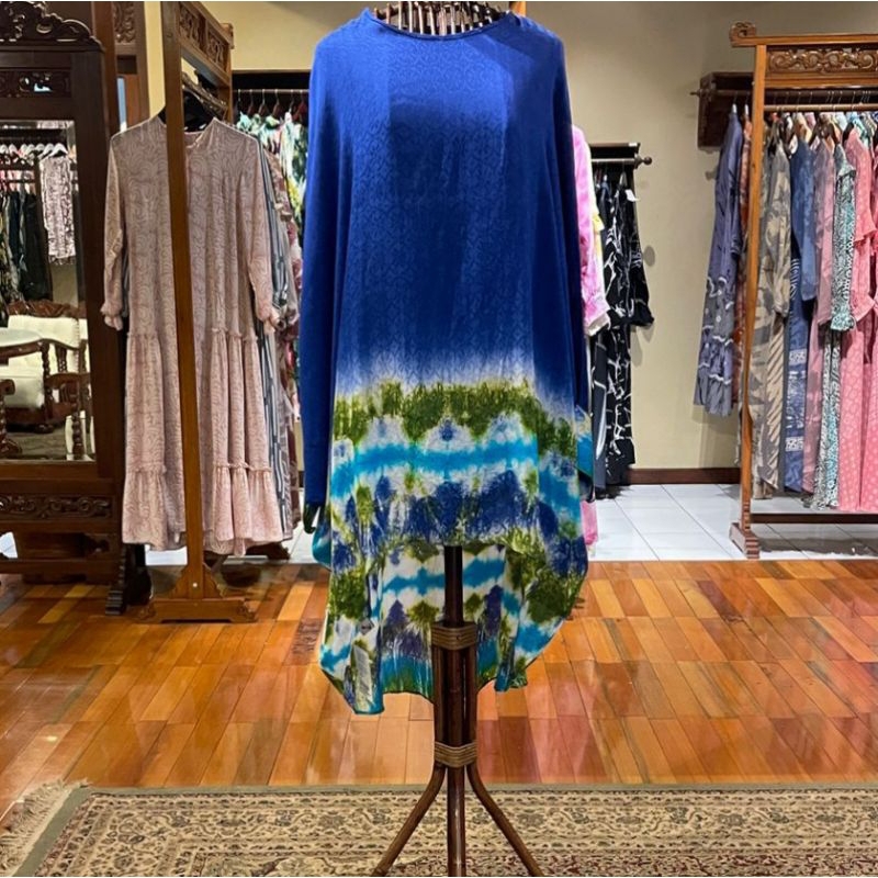 Tunik Viscos by Dian Pelangi LIMITED EDITION Blouse Atasan Kemeja Blus Outfit OOTD Casual Formal Ker