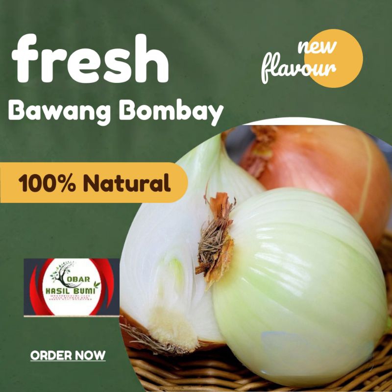 

Bawang Bombay segar 500g