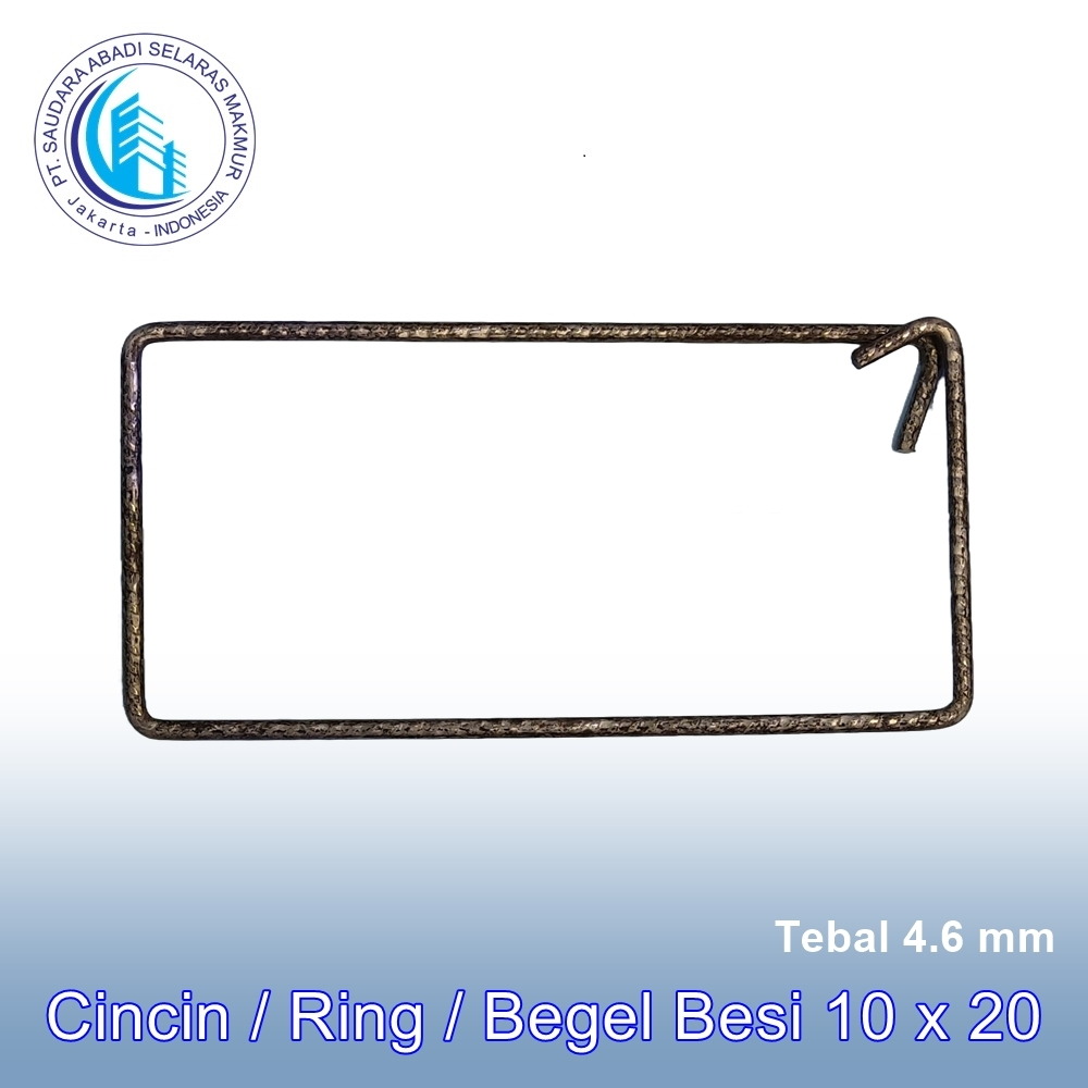 Cincin Ring Begel Besi 10 x 20