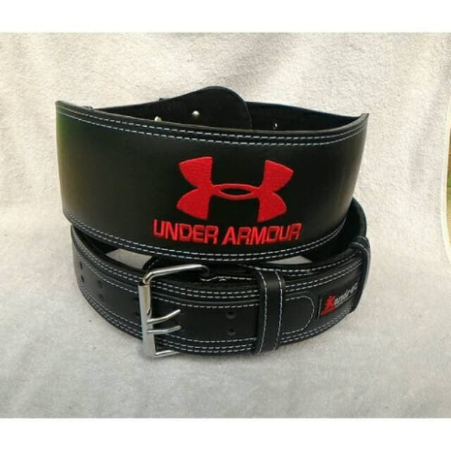 Sabuk Fitness Gym Bahan Semi Kulit / Weight Lifting Belt Fitnes