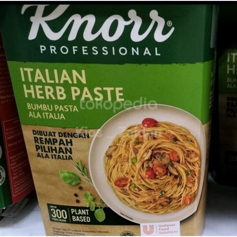 

# Promo Knorr Italian Herb Paste|Bumbu Pasta ala Italian 1,5 kg