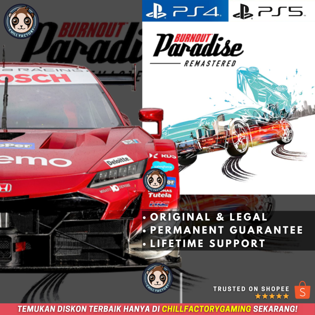 Burnout Paradise Remastered PS4 PS5