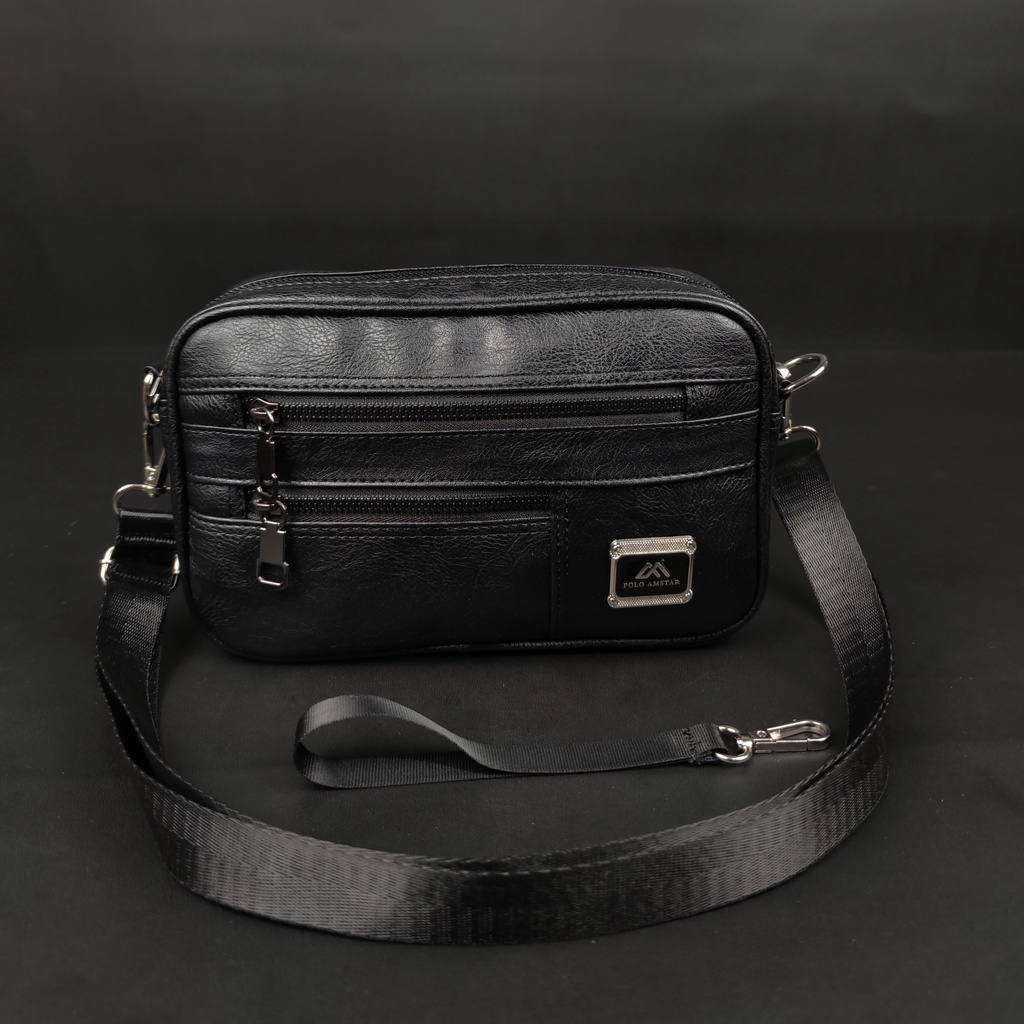 TAS SELEMPANG TAS HANDBAG TAS TANGAN PRIA WANITA ANTI AIR/TAS KULIT PU TERBARU