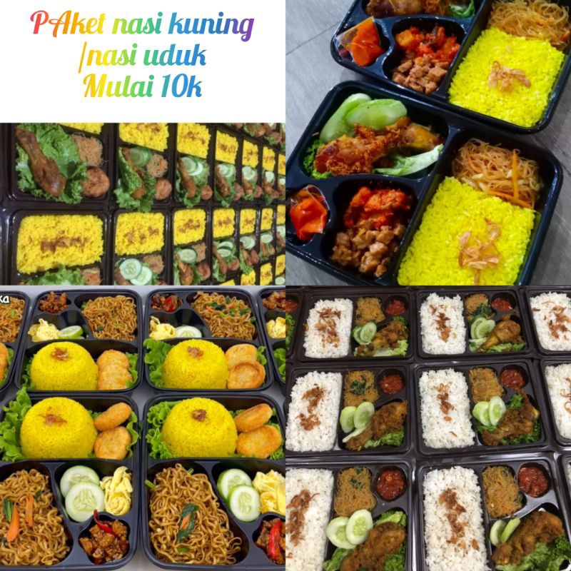 

paket ulang tahun nasi kuning nasi uduk