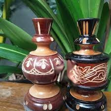 PION CUKIT LOVEBIRD KAYU UKIR MOTIF WARNA UNTUK SANGKAR BURUNG LOVEBIRD MAHKOTA KANDANG BESI KAPSUL