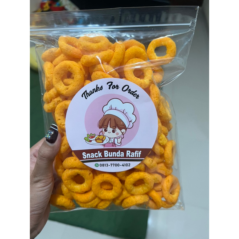 

Snack / cemilan Ring Keju