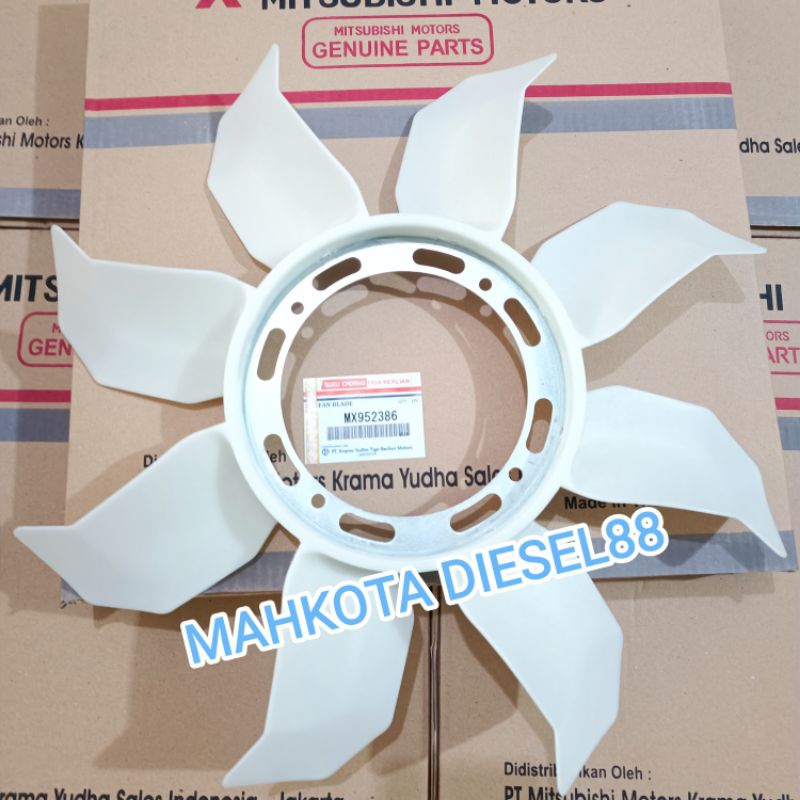 KIPAS RADIATOR CANTER HDX PS125 HDX PS136 HDX FAN BLADE CANTER HDX PS125 HDX PS135 HDX