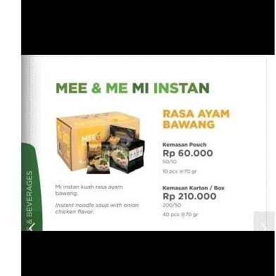 

Mie instan rasa ayam bawang