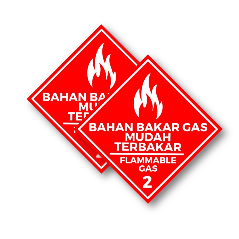 

Stiker Bahan Bakar Gas | Stiker Bahan Bakar Gas Mudah Terbakar | Stieker Flammable Gas