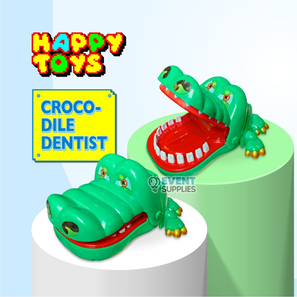 Buaya Gigi Challenge Crocodile Dentist Game Buaya Mainan Gigit Jari