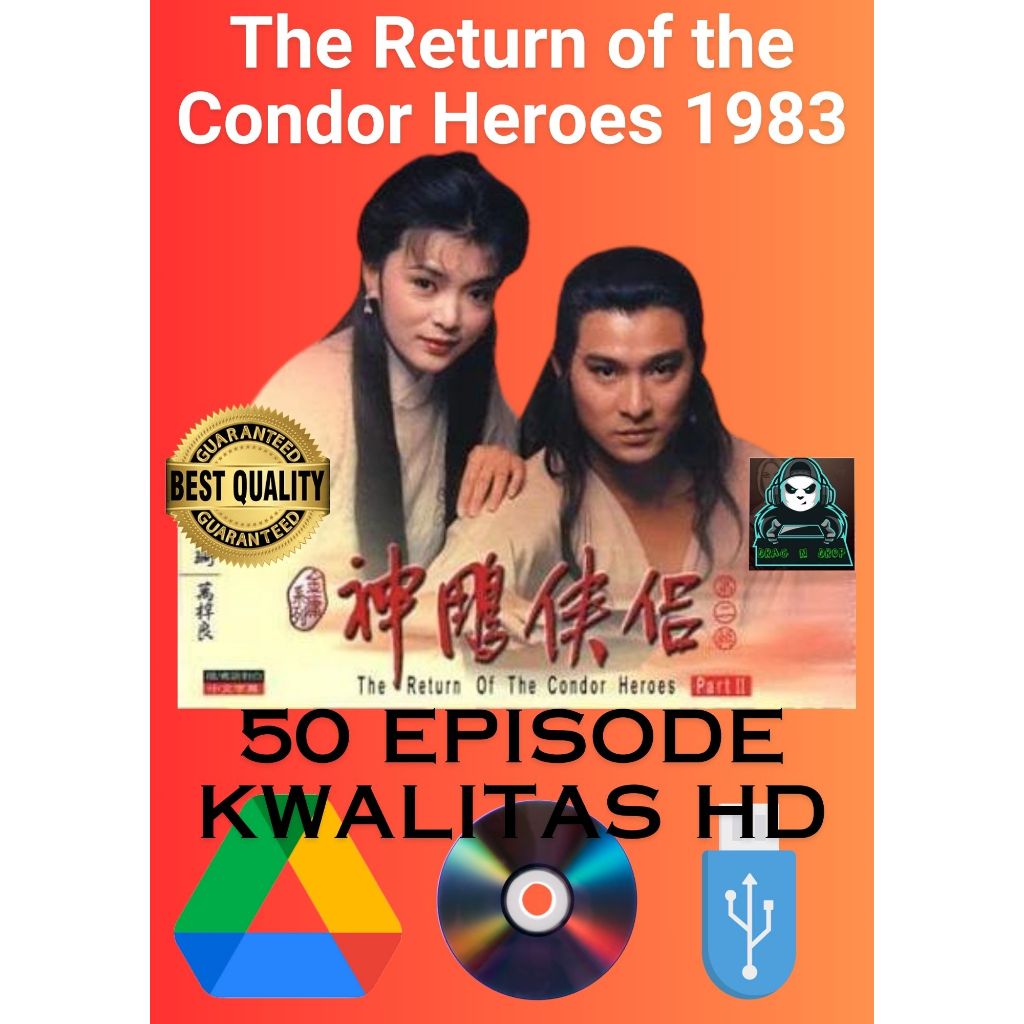 Kaset Film Serial KEMBALINYA PENDEKAR RAJAWALI 1983(50Episode)