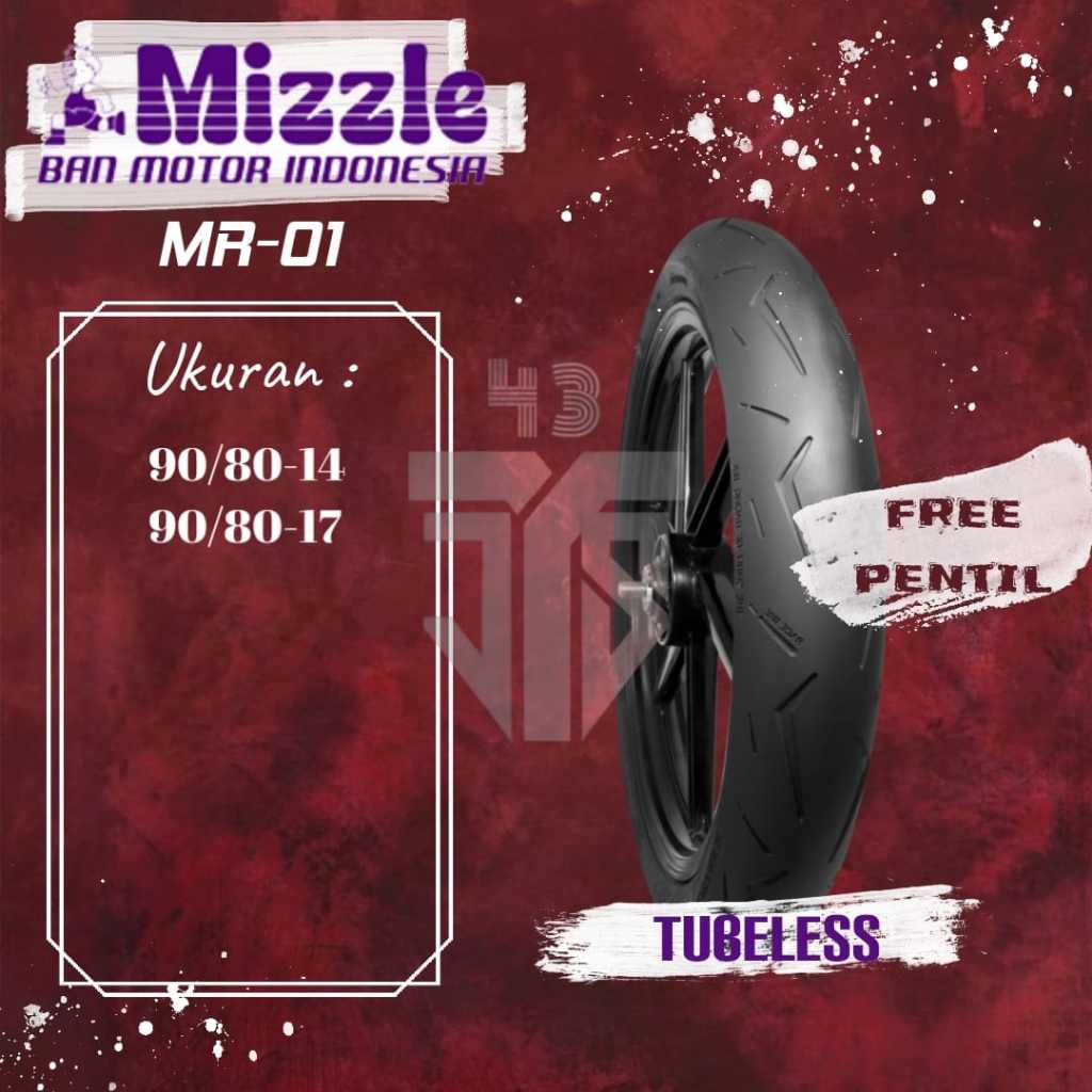 BAN MOTOR MIZZLE MR01 90/80-14 90/80-17