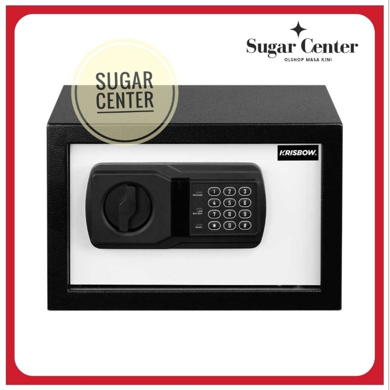 Brankas Krisbow/Brankas Besi Krisbow/Kotak Penyimpanan/Safe Deposit Box/Steel Safe Krisbow