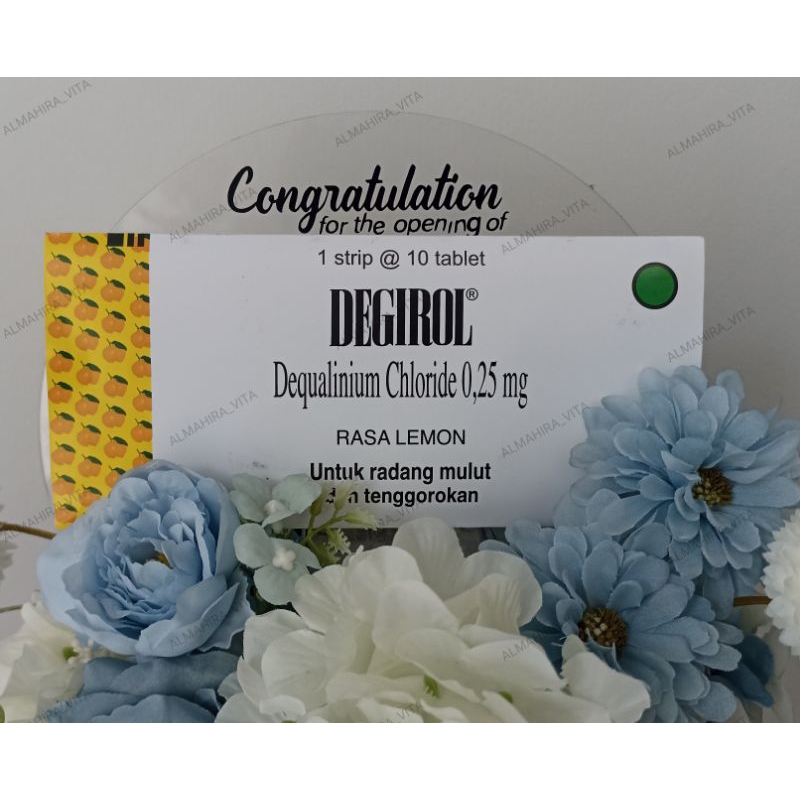 DEGIROL TABLET HISAP