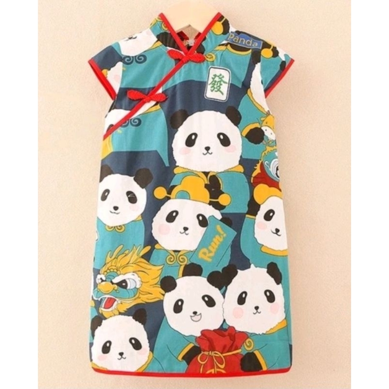 Preloved Second Cheongsam Qipao Baju Imlek Chinese Anak Perempuan