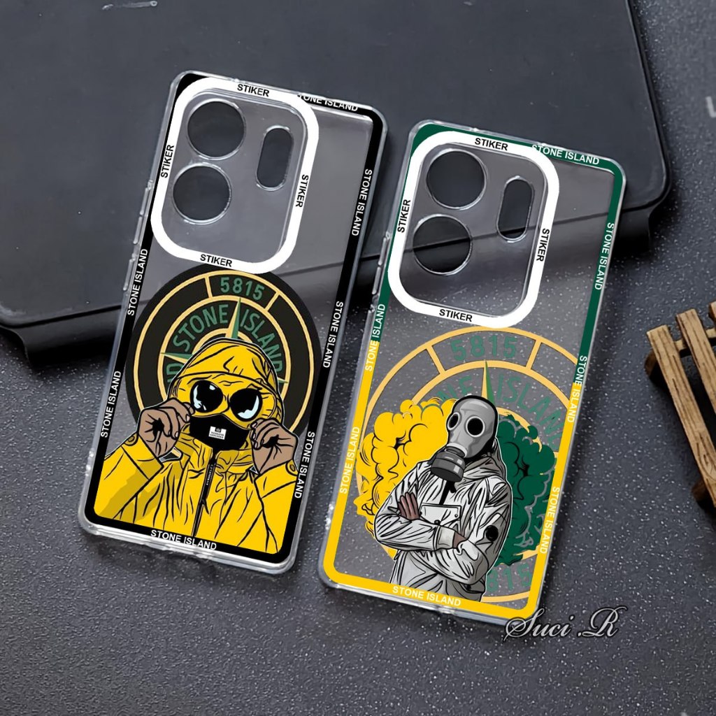 clear case bening untuk type infinixx zero 30 motif stone island ps-285